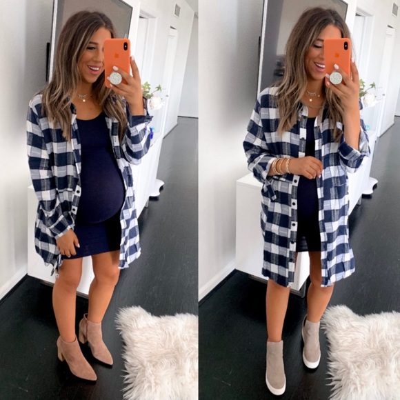 Tops - Oversized flannel as seen on @dressupbuttercup